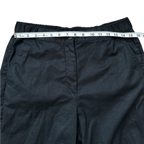 Banana Republic Black Linen pants size S - Picture 2 of 5